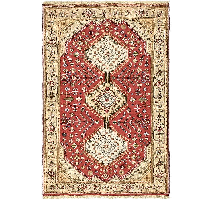 4' 4 x 6' 8 Sirjan Persian Rug