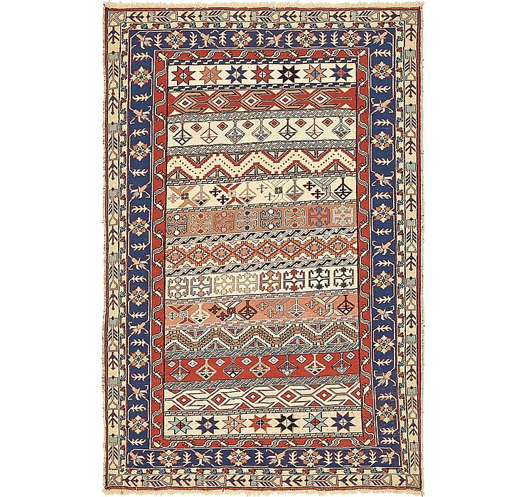 4' x 6' Sirjan Persian Rug