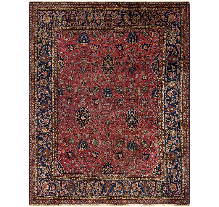 8' 9 x 11' Sarough Persian Rug