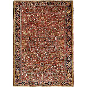 8' 2 x 11' 6 Heriz Persian Rug
