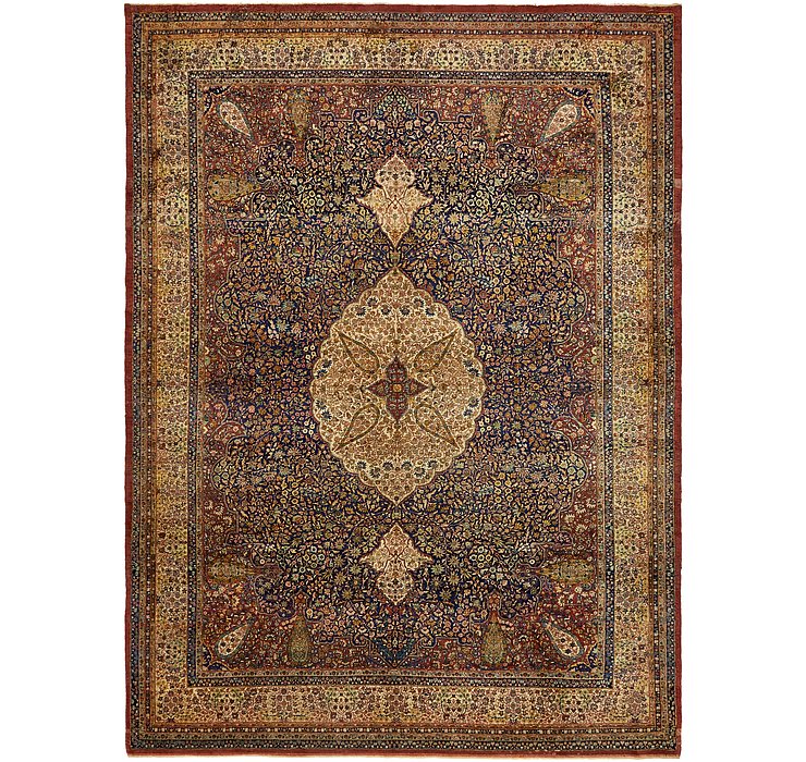 9' 10 x 13' 7 Tabriz Persian Rug