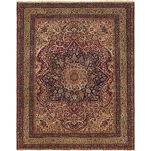 9' x 11' 2 Kerman Persian Rug