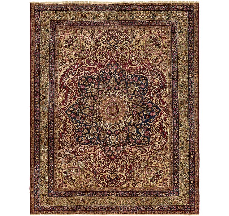 9' x 11' 2 Kerman Persian Rug