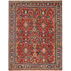 8' 10 x 11' 4 Sarough Persian Rug
