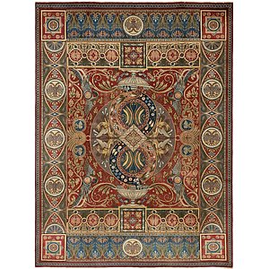 8' 10 x 12' Tabriz Persian Rug