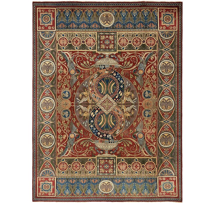 HandKnotted 8' 10 x 12' Tabriz Persian Rug