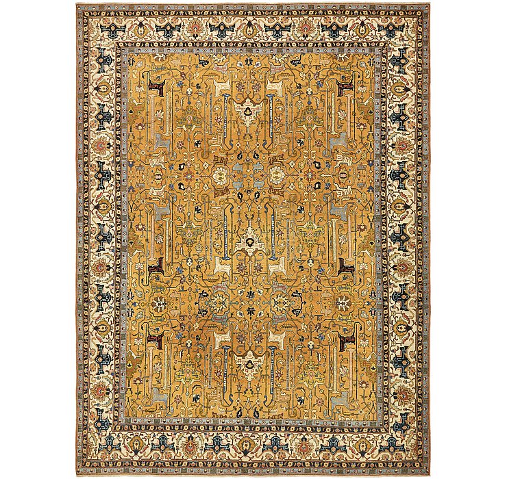 9' 7 x 13' 2 Tabriz Persian Rug