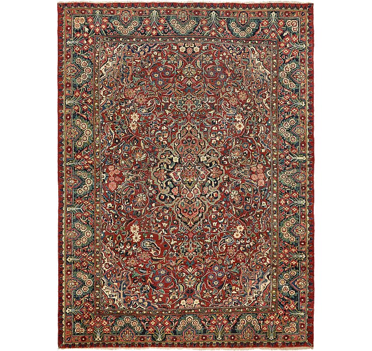 10' 3 x 14' Meshkabad Persian Rug