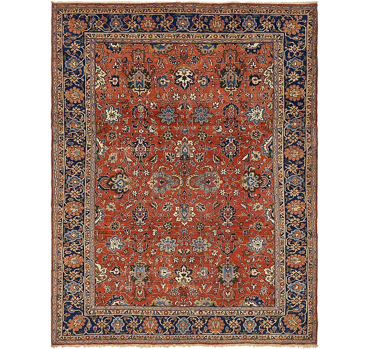 HandKnotted 8' 7 x 11' 3 Heriz Persian Rug