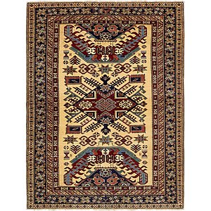 4' 2 x 5' 5 Kazak Rug