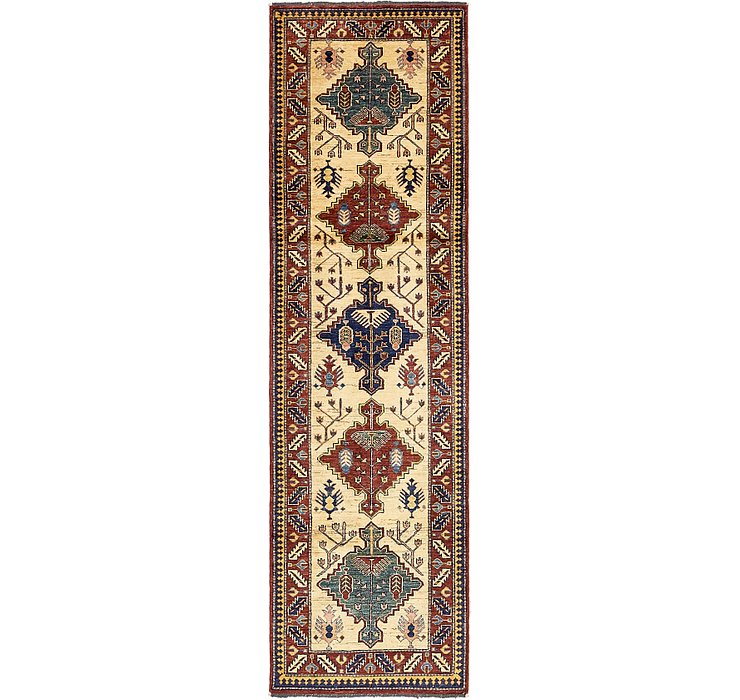 2' 7 x 9' 4 Kazak Runner Rug