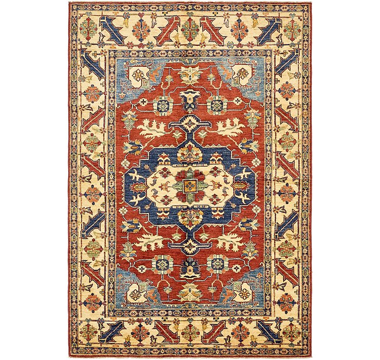 5' 10 x 8' 7 Kazak Rug