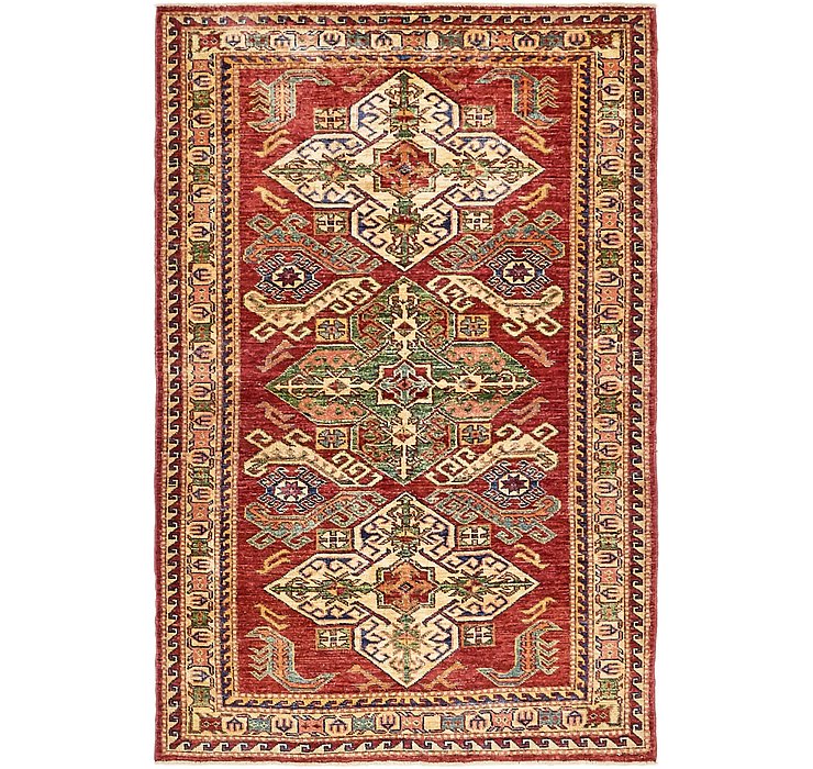 3' 4 x 5' Kazak Rug