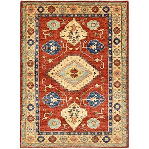 5' x 6' 10 Kazak Rug