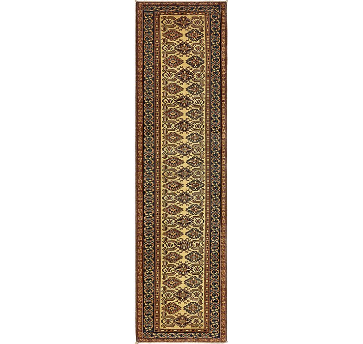2' 9 x 10' 10 Kazak Oriental Runner Rug