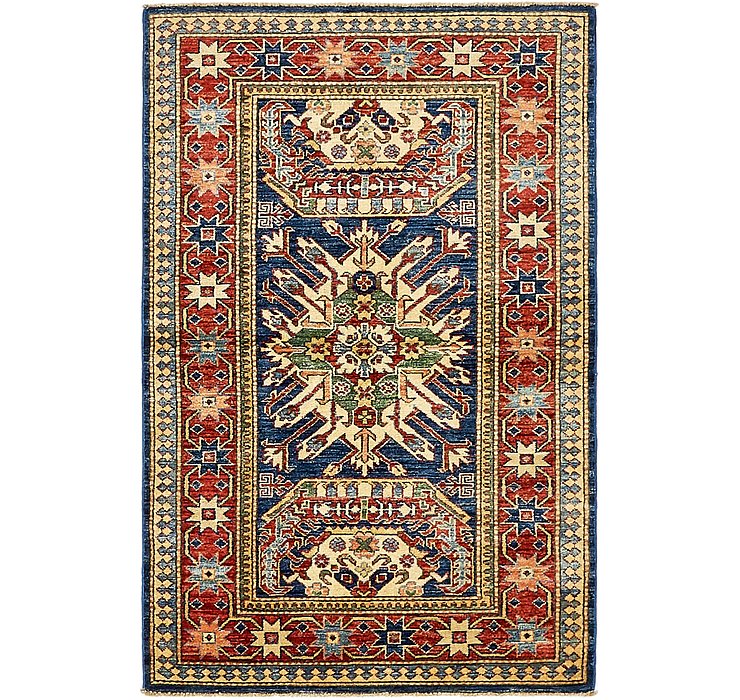3' 4 x 5' Kazak Oriental Rug