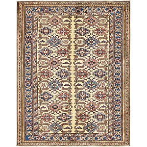 4' 7 x 6' Kazak Oriental Rug