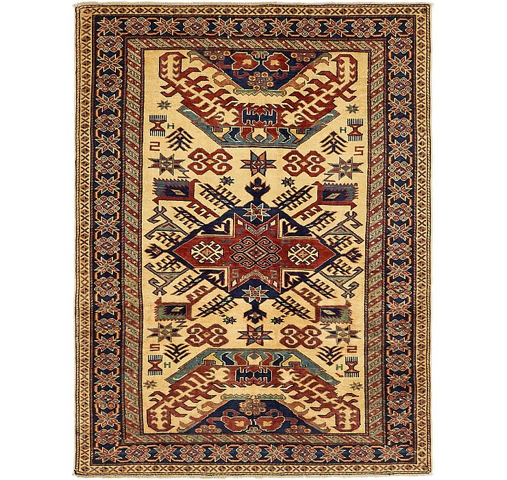 4' x 5' 4 Kazak Rug