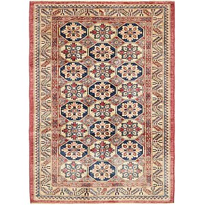 Unique Loom 4' x 5' 10 Kazak Rug