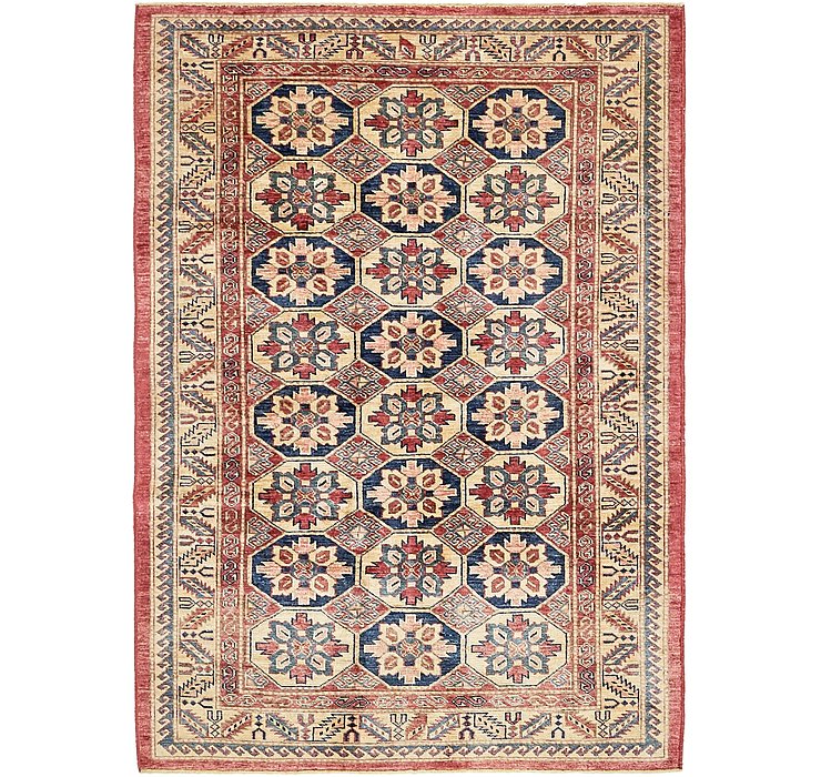 4' x 5' 10 Kazak Rug
