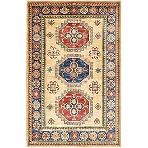 4' x 6' 3 Kazak Rug
