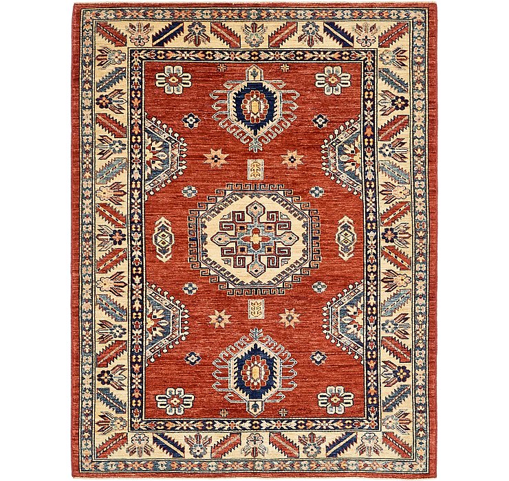 5' x 6' 8 Kazak Rug