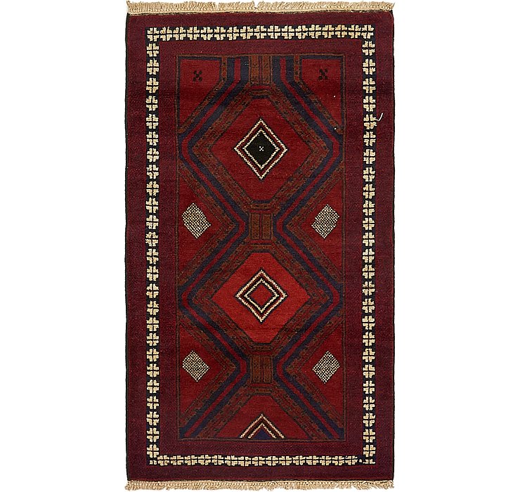 2' 10 x 4' 10 Balouch Persian Rug