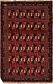 2' 9 x 4' 7 Balouch Persian Rug thumbnail image 1
