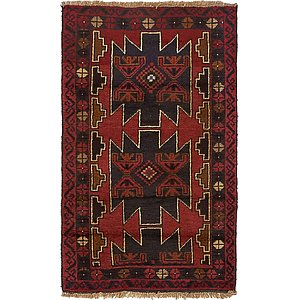 Unique Loom 2' 10 x 4' 7 Balouch Persian Rug