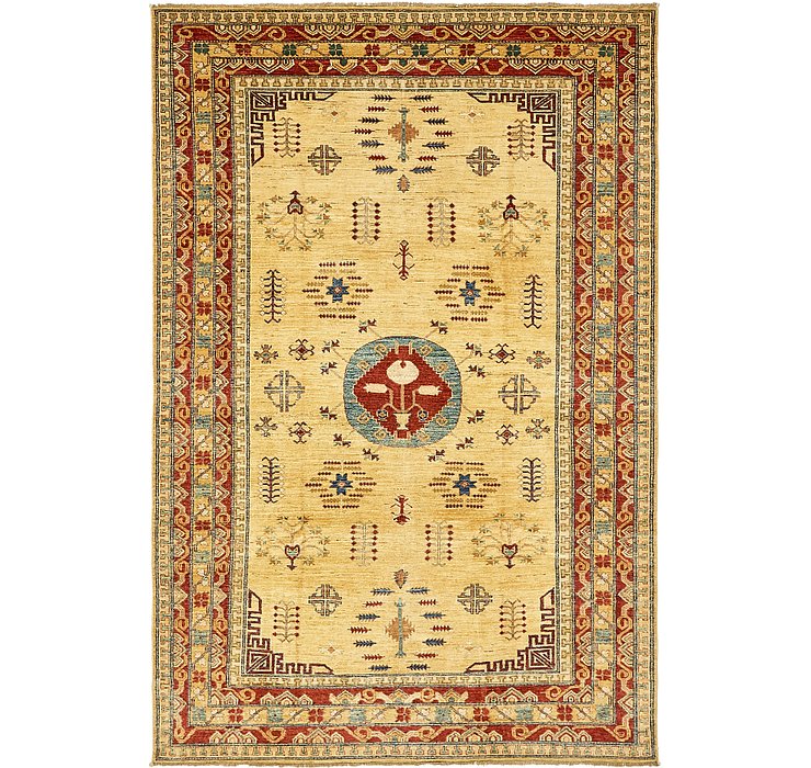 6' 4 x 9' 6 Kazak Oriental Rug