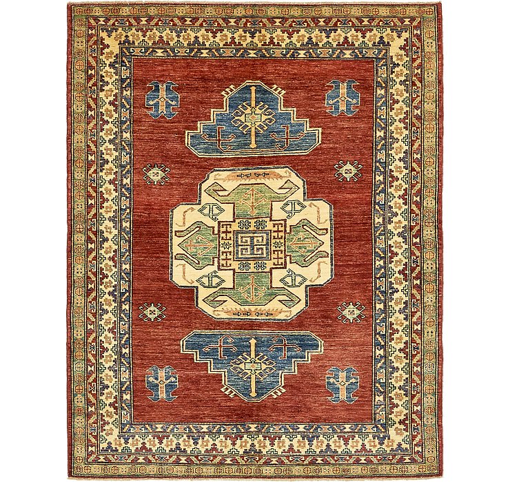 5' 8 x 7' 3 Kazak Rug