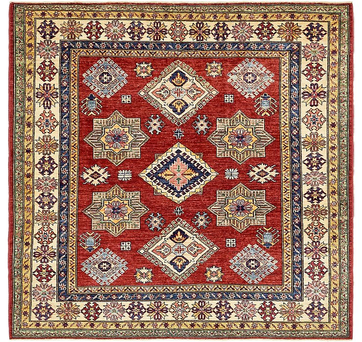 6' x 6' Kazak Square Rug
