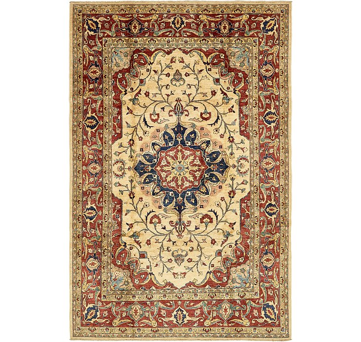 6' 3 x 9' 10 Kazak Rug