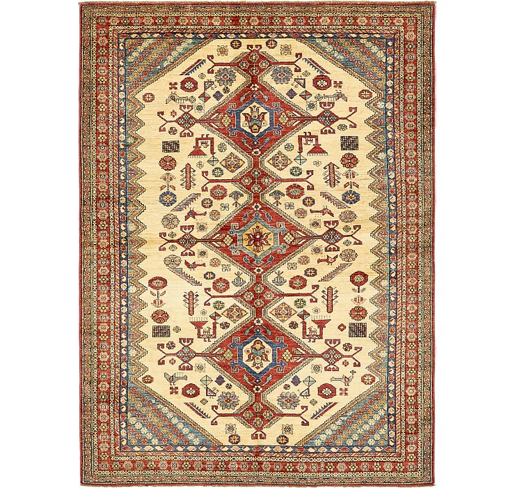6' x 8' 3 Kazak Rug