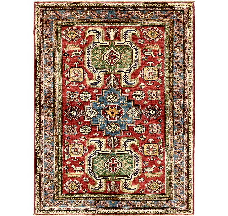 5' x 6' 8 Kazak Oriental Rug