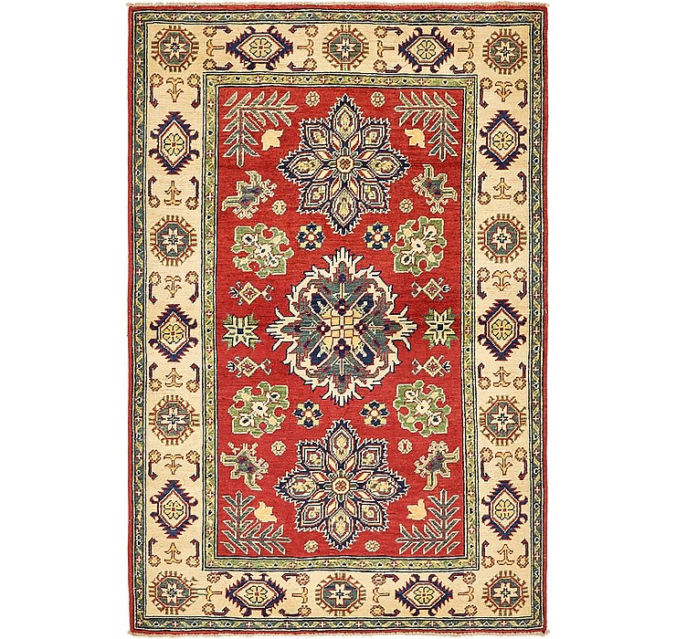 4' x 5' 10 Kazak Oriental Rug