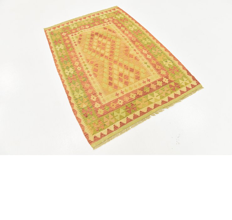 3' 5 x 4' 8 Kilim Waziri Rug