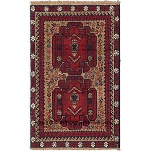 2' 10 x 4' 8 Balouch Persian Rug