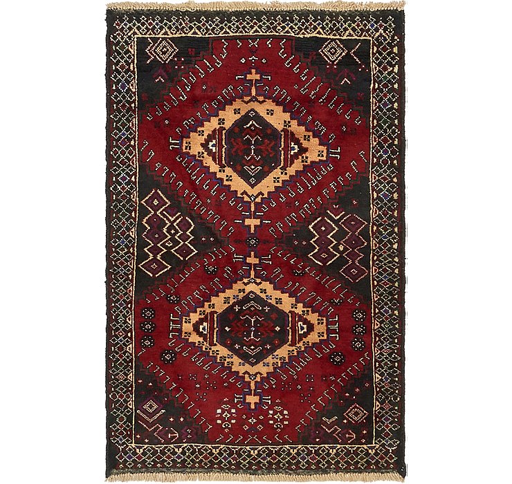HandKnotted 2' 10 x 4' 6 Balouch Persian Rug