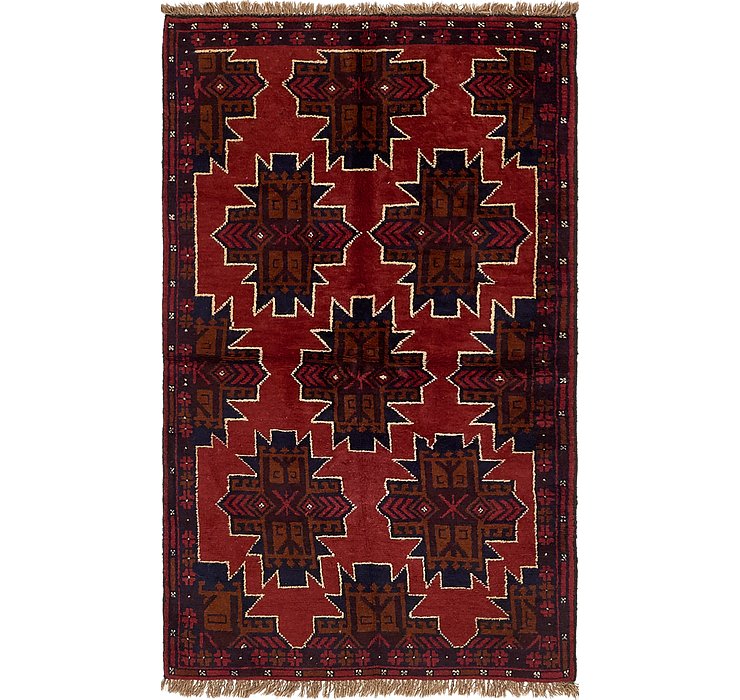 3' 5 x 6' Balouch Persian Rug