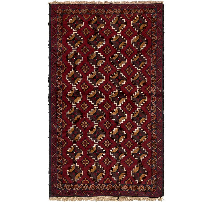 3' 4 x 6' Balouch Persian Rug