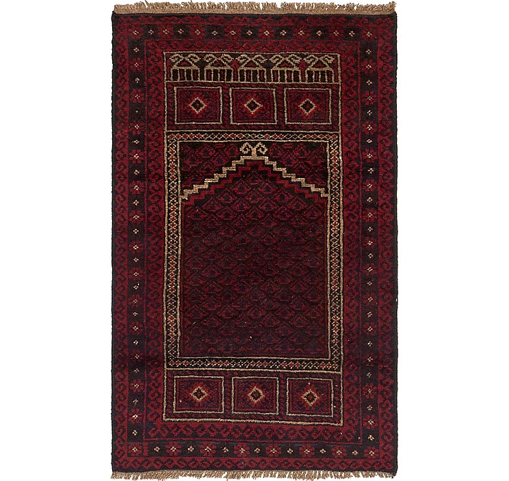 2' 10 x 4' 8 Balouch Persian Rug