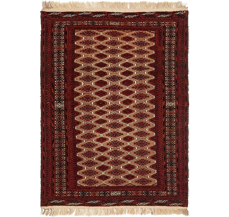 3' 6 x 4' 10 Bokhara Oriental Rug
