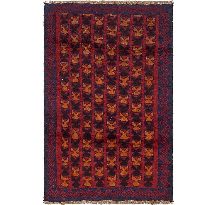 2' 10 x 4' 5 Balouch Persian Rug