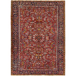 7' 8 x 10' 7 Heriz Persian Rug
