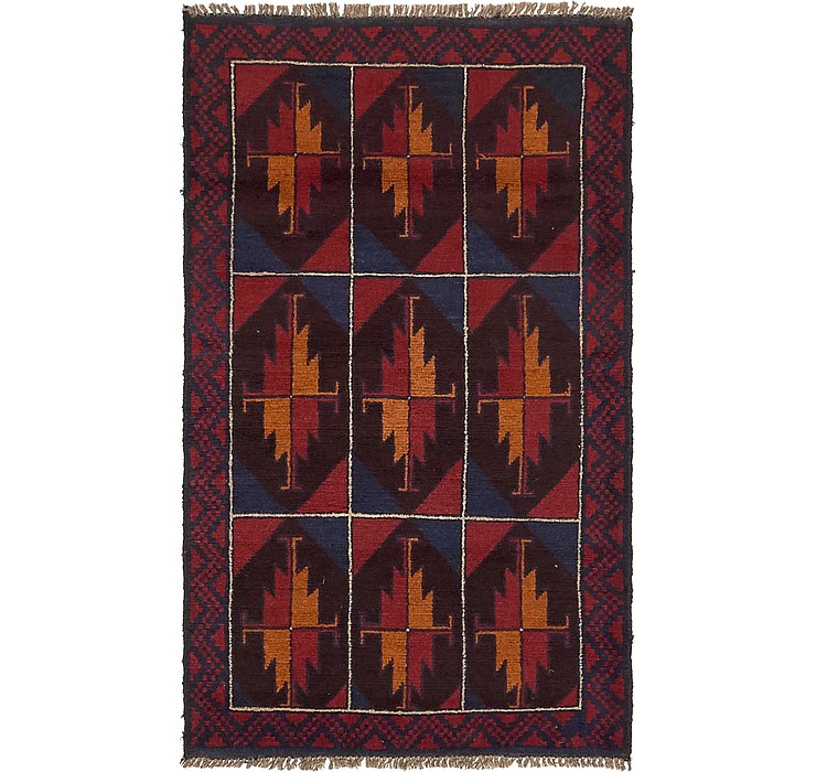 3' x 5' Balouch Persian Rug