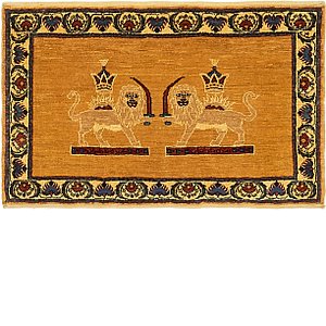 2' 2 x 3' 4 Ghashghaei Persian Rug
