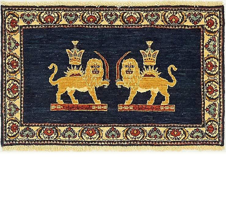2' x 3' 3 Ghashghaei Persian Rug