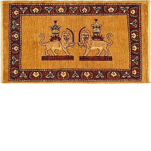 2' x 3' 8 Ghashghaei Persian Rug