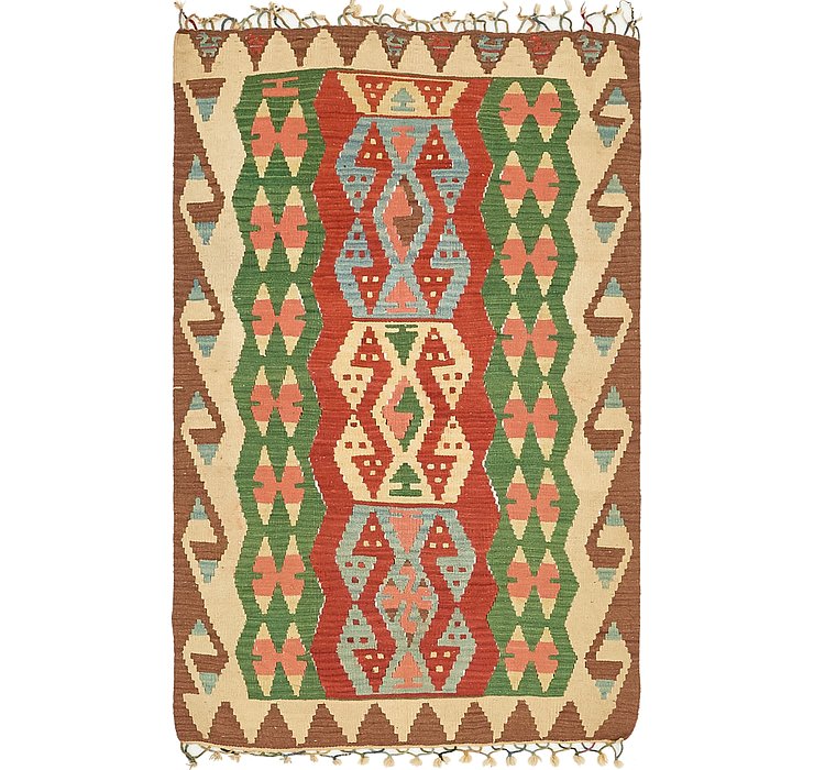 3' 5 x 5' 5 Kilim Fars Rug